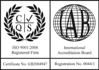 CQS ISO 9001 Registered Firm